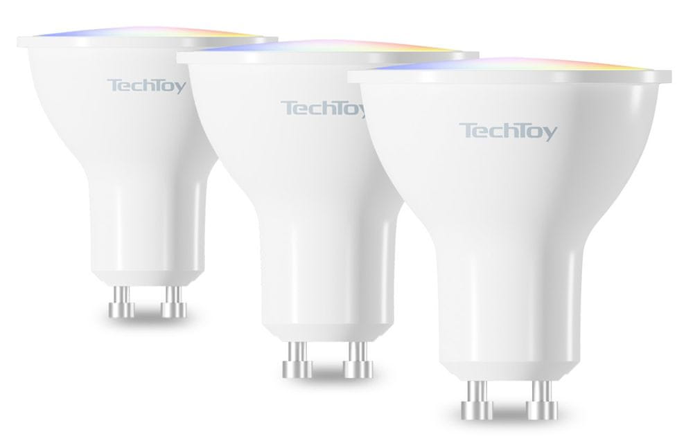 WEBHIDDENBRAND TechToy Smart Bulb RGB 4.5W GU10 3pcs set